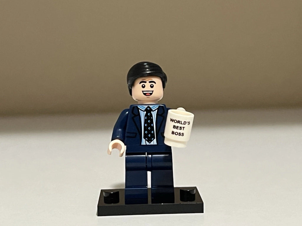 The Office Michael Scott Minifigure Front