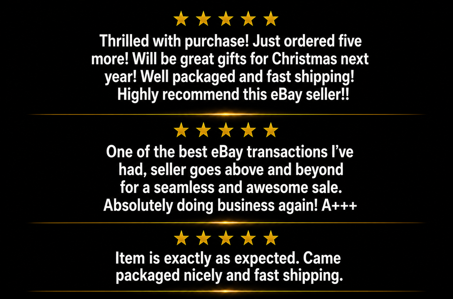 more positive feedback