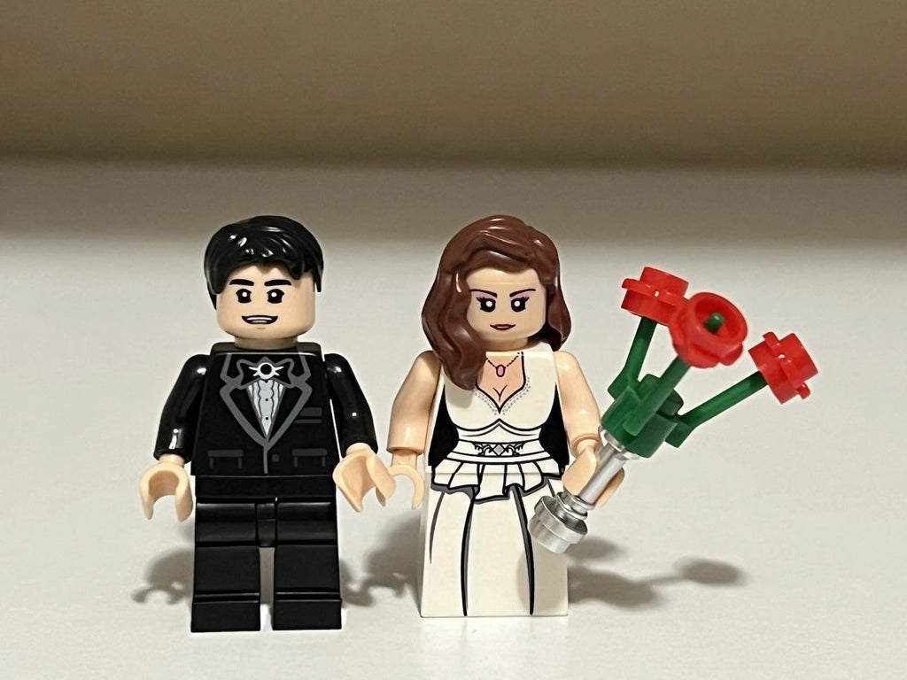Bride and Groom Wedding Minifigures