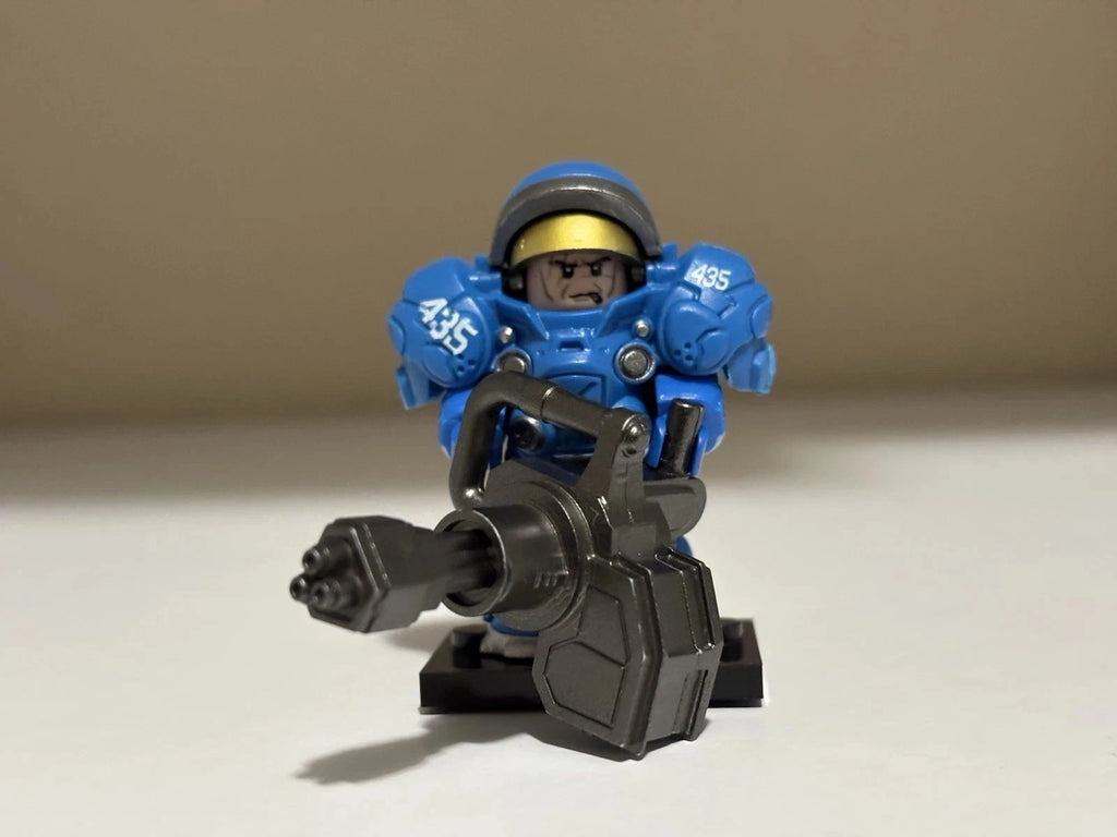 Starcraft Tychus Findlay Marine Suit Minifigure Custom Printed