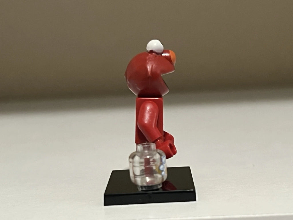Sesame Street Elmo Minifigure Custom Printed