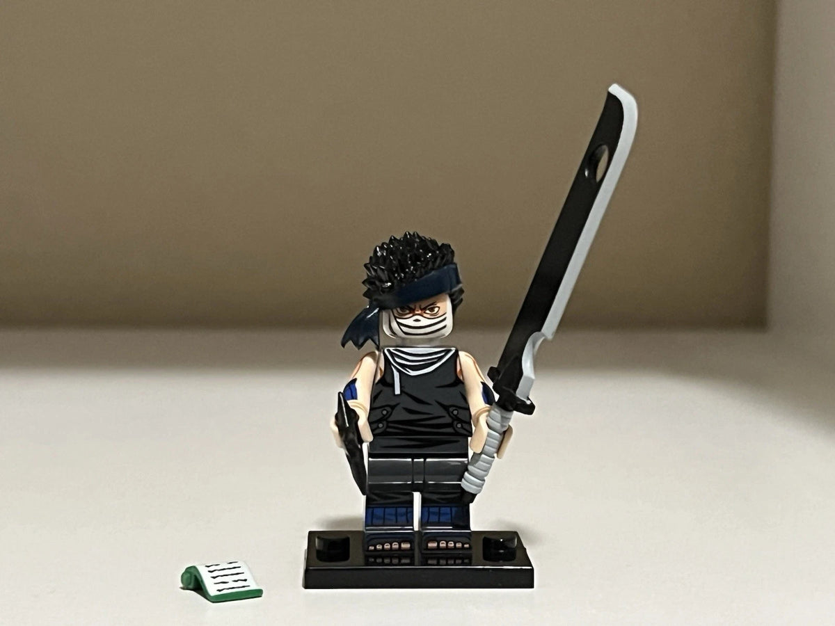 Naruto Zabuza Minifigure Custom Printed
