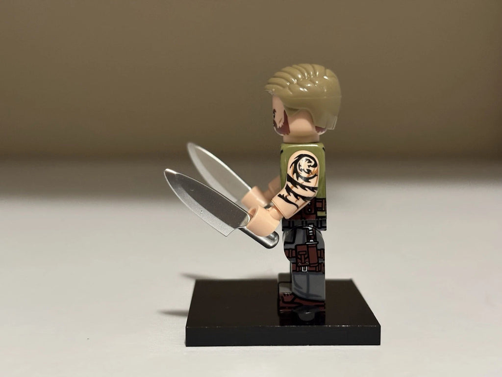 Mortal Kombat Kano Minifigure Custom Printed