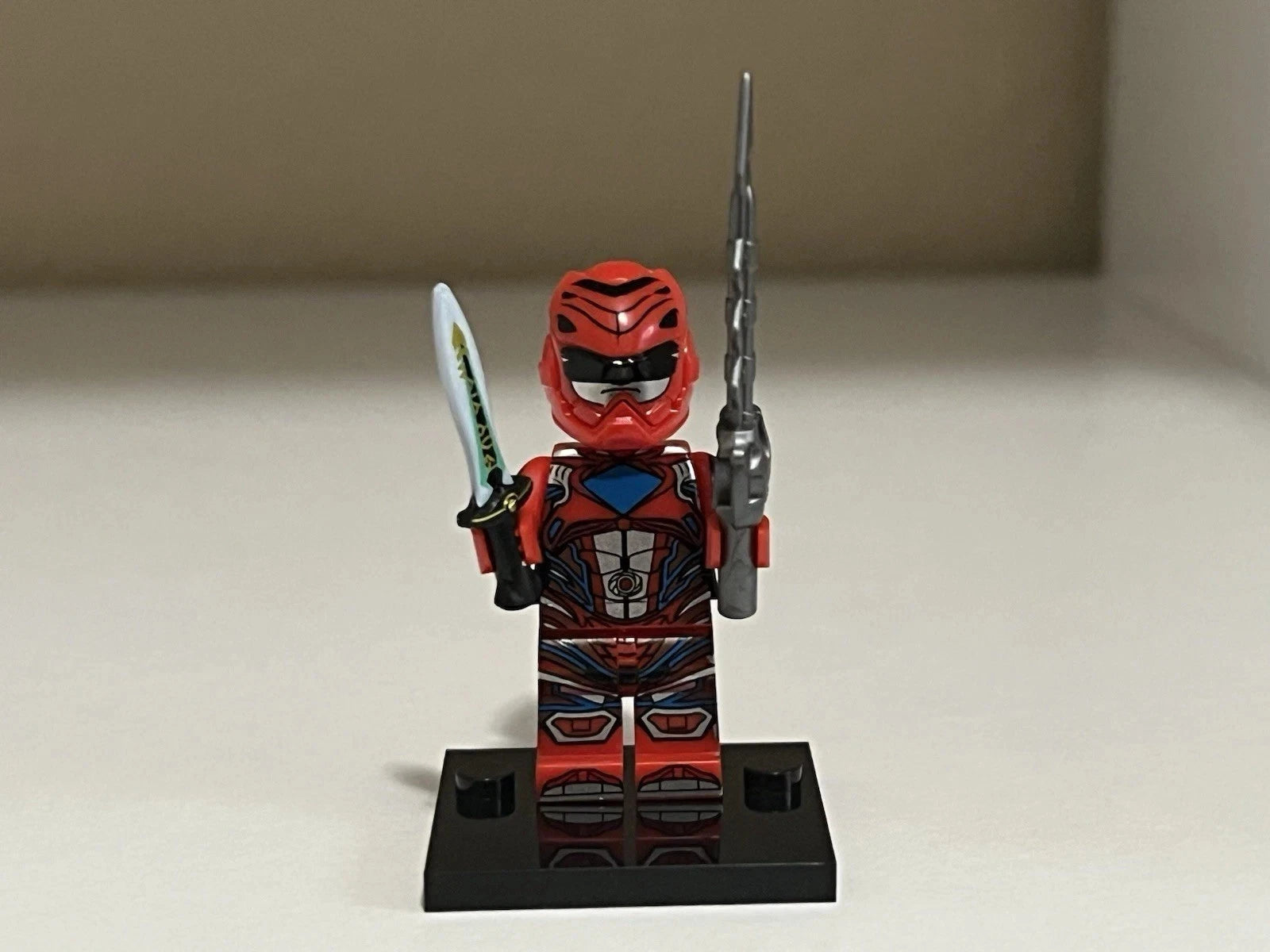 Red Power Ranger Minifigure