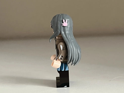 Anime Mai Sakurajima Japanese School Girl Senpai Minifigure Custom Printed