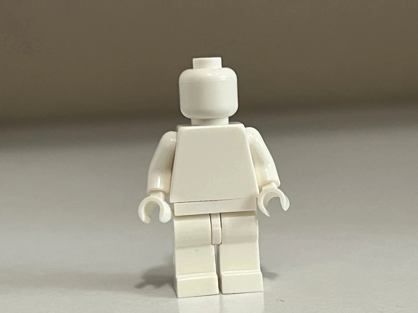Blank White Minifigure Custom Printed