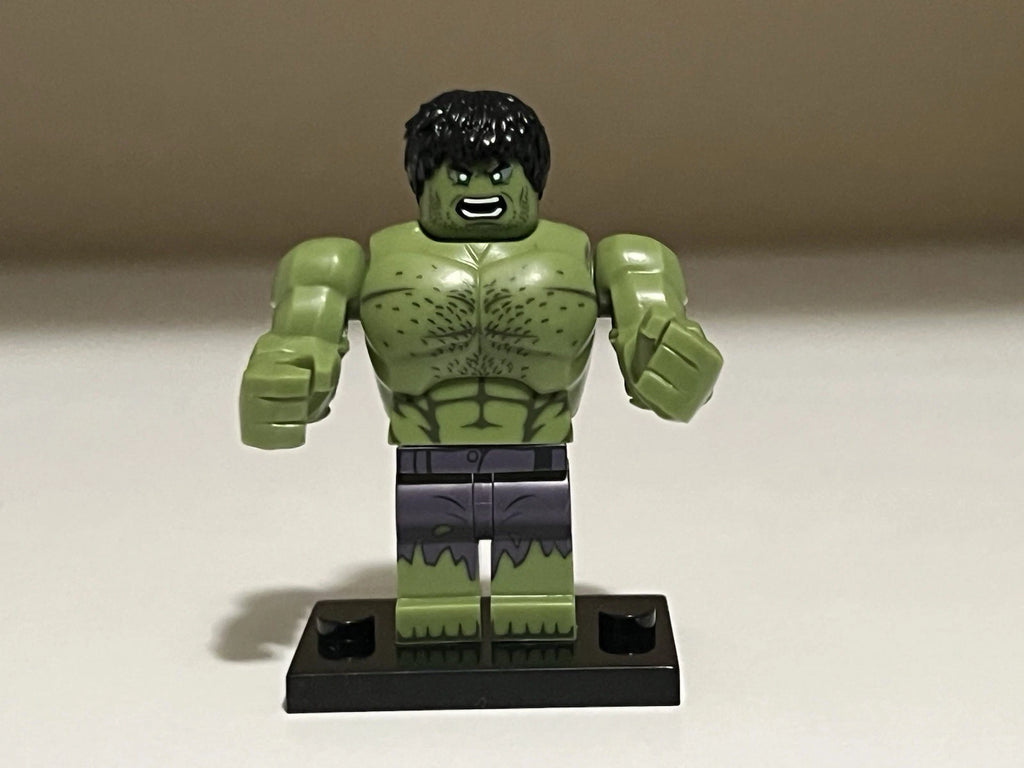 Marvel Incredible Hulk Minifigure Custom Printed