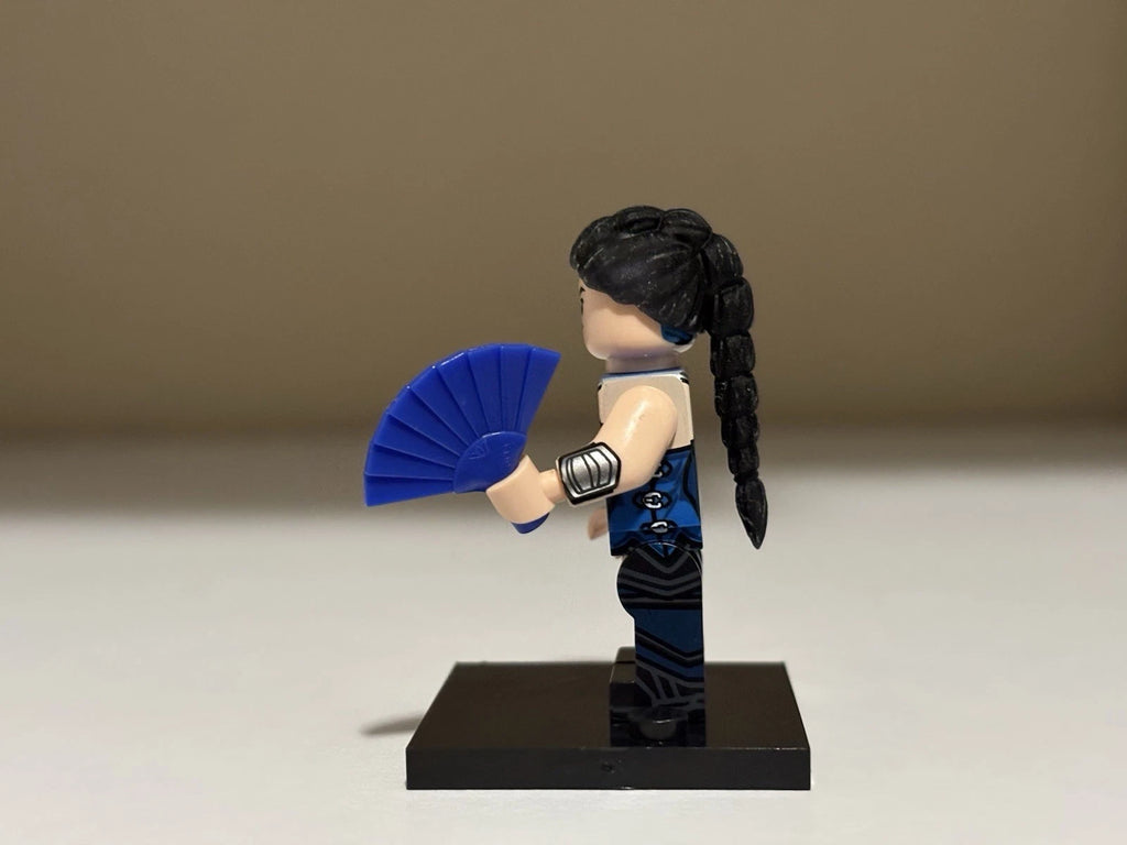 Mortal Kombat Kitana Minifigure Custom Printed