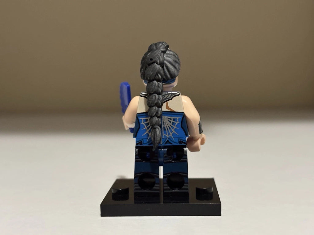 Mortal Kombat Kitana Minifigure Custom Printed