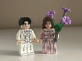Bride and Groom Wedding Minifigure Custom Printed