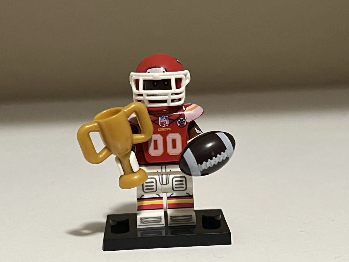 Chiefs Football Player Minifigure Custom Printed