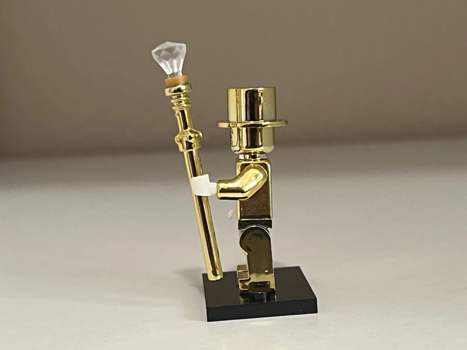 Mr. Gold Minifigure Custom Printed