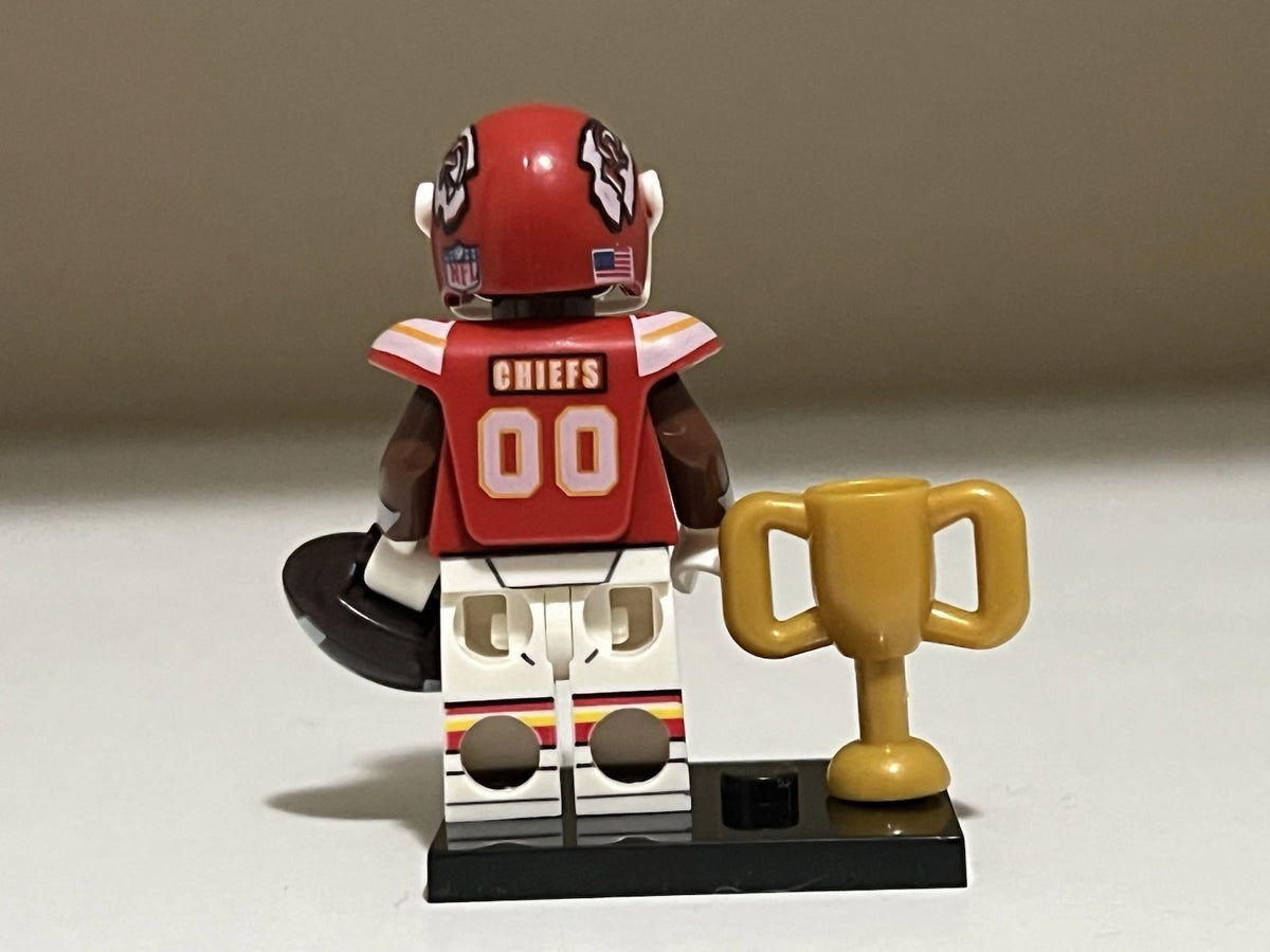 Chiefs Football Player Minifigure Custom Printed