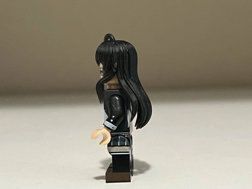 Anime Yukino Yukinoshita Minifigure Custom Printed