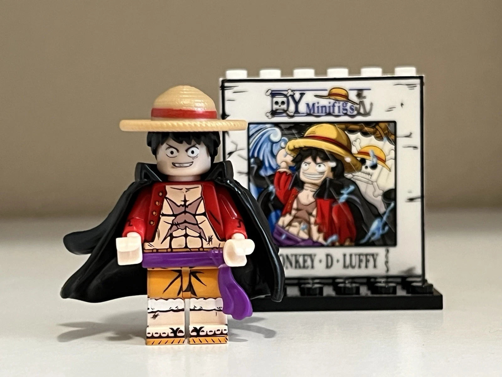 One Piece Luffy Minifigure