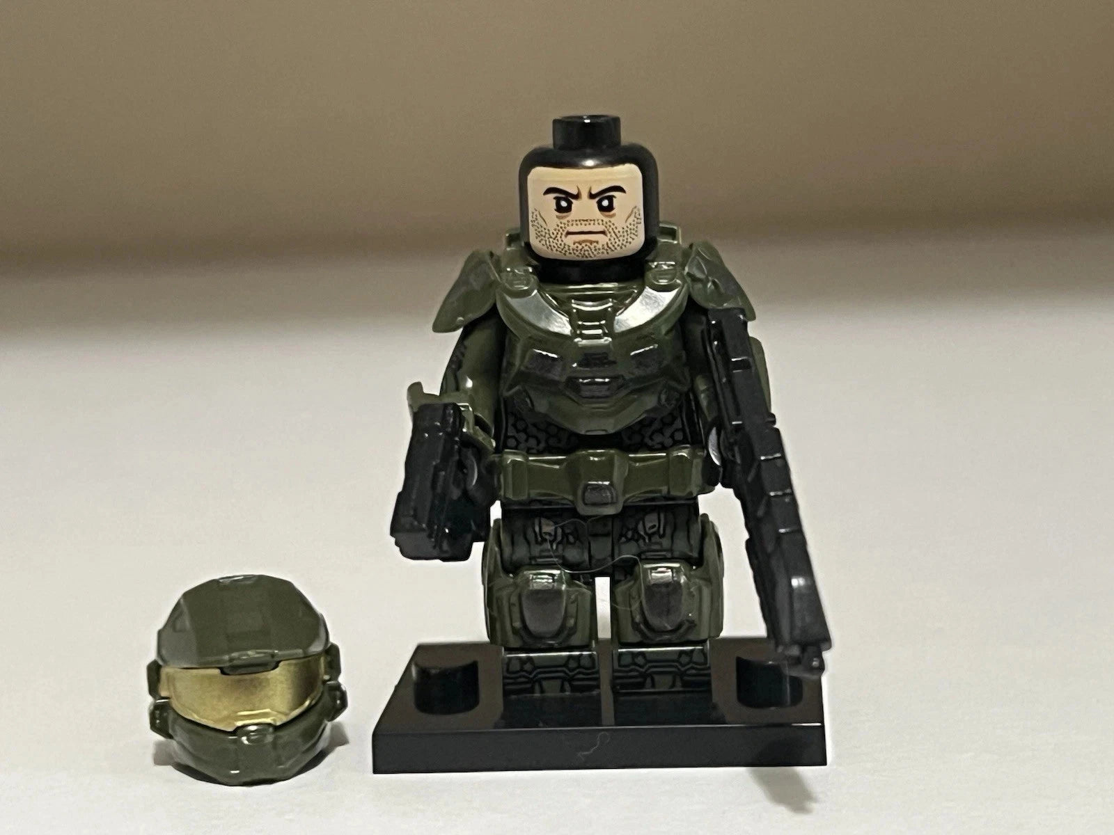 Halo Spartan Minifigure Custom Printed