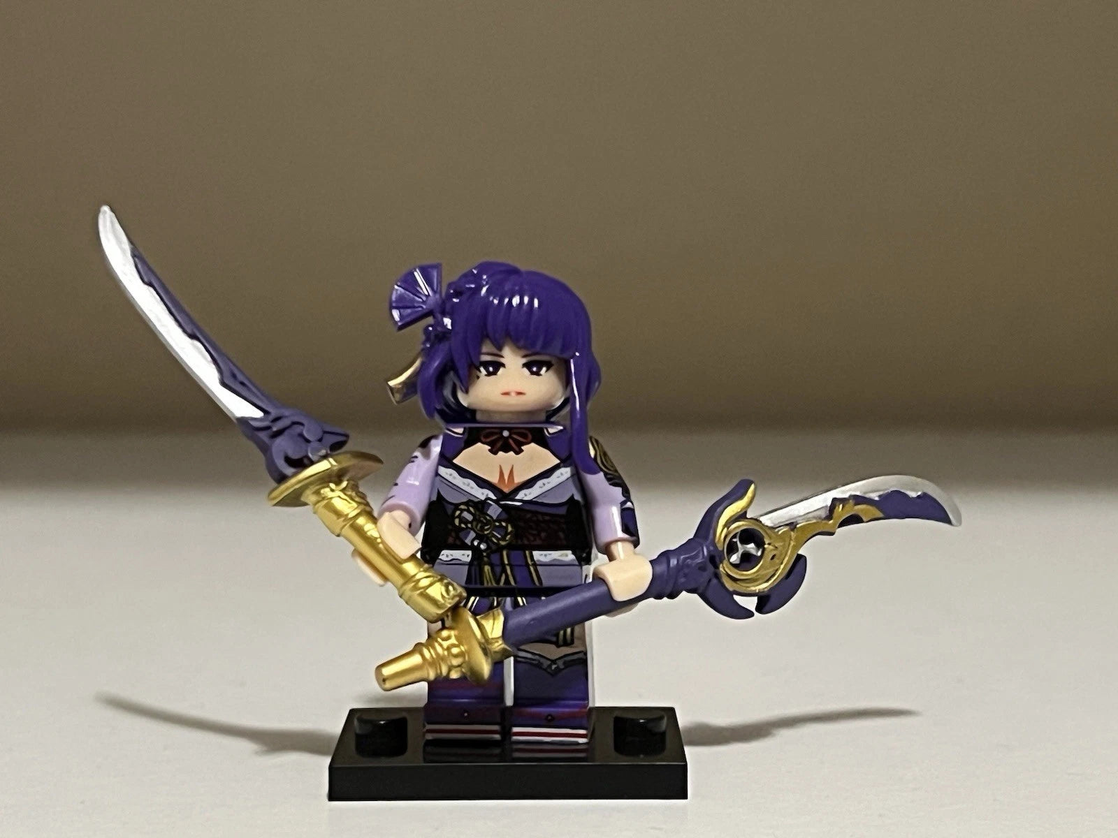 Genshin Impact Raiden Shogun Minifigure