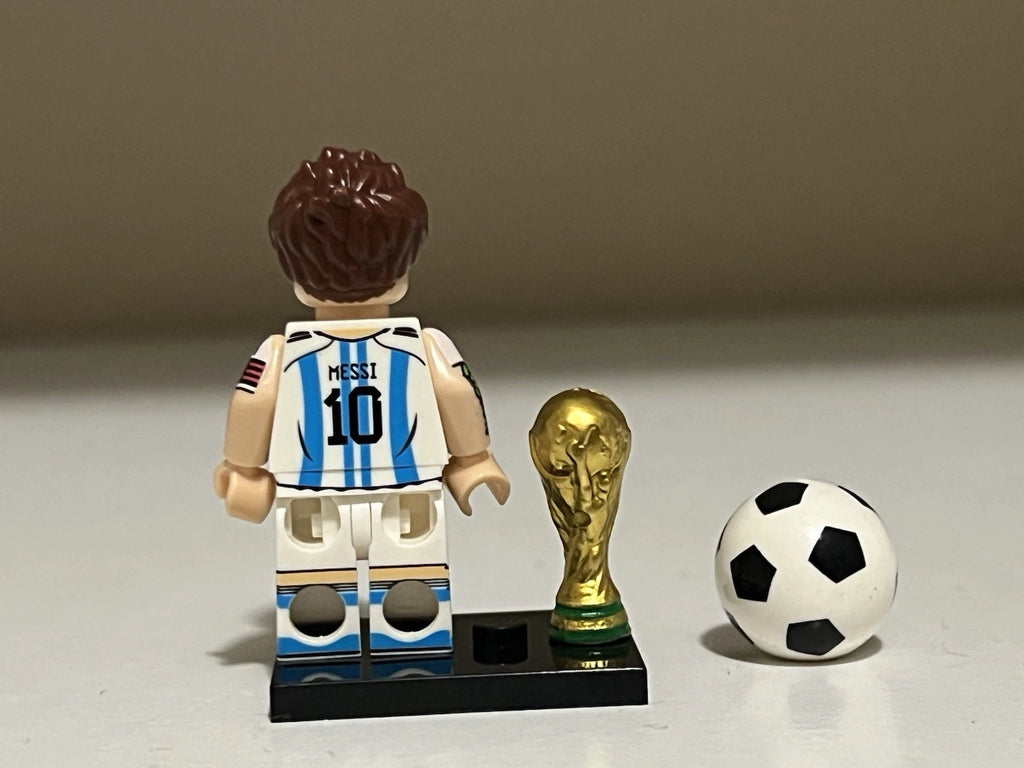 Messi Soccer Football Player Minifigure Custom Printed