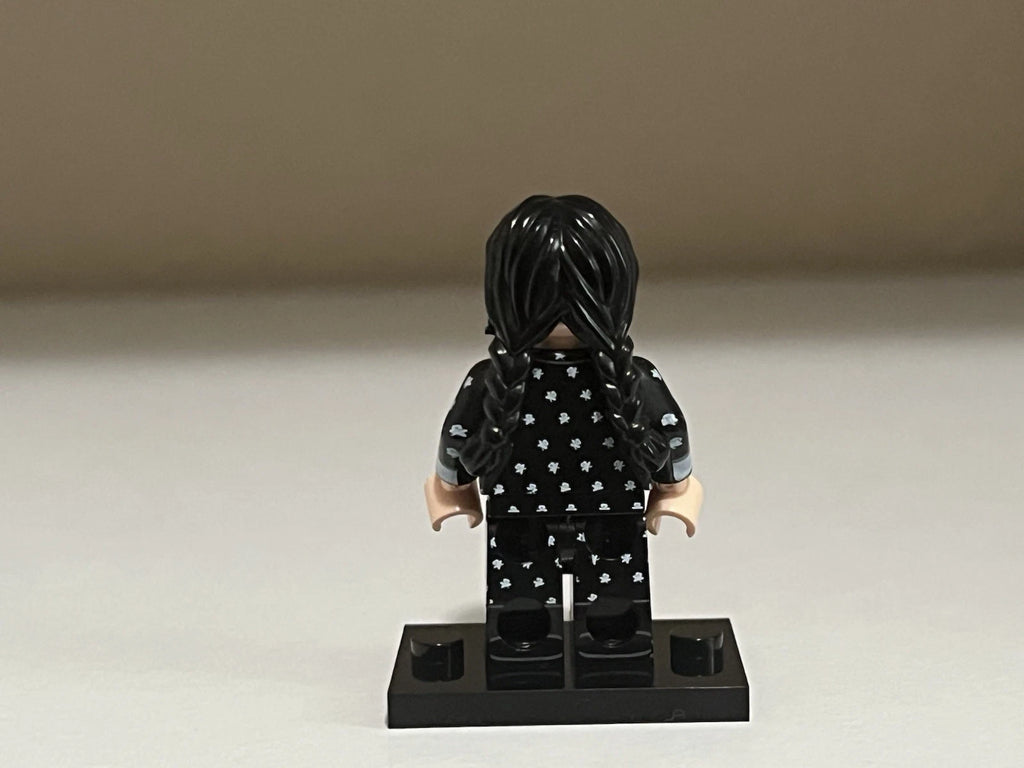 Wednesday Minifigure Custom Printed
