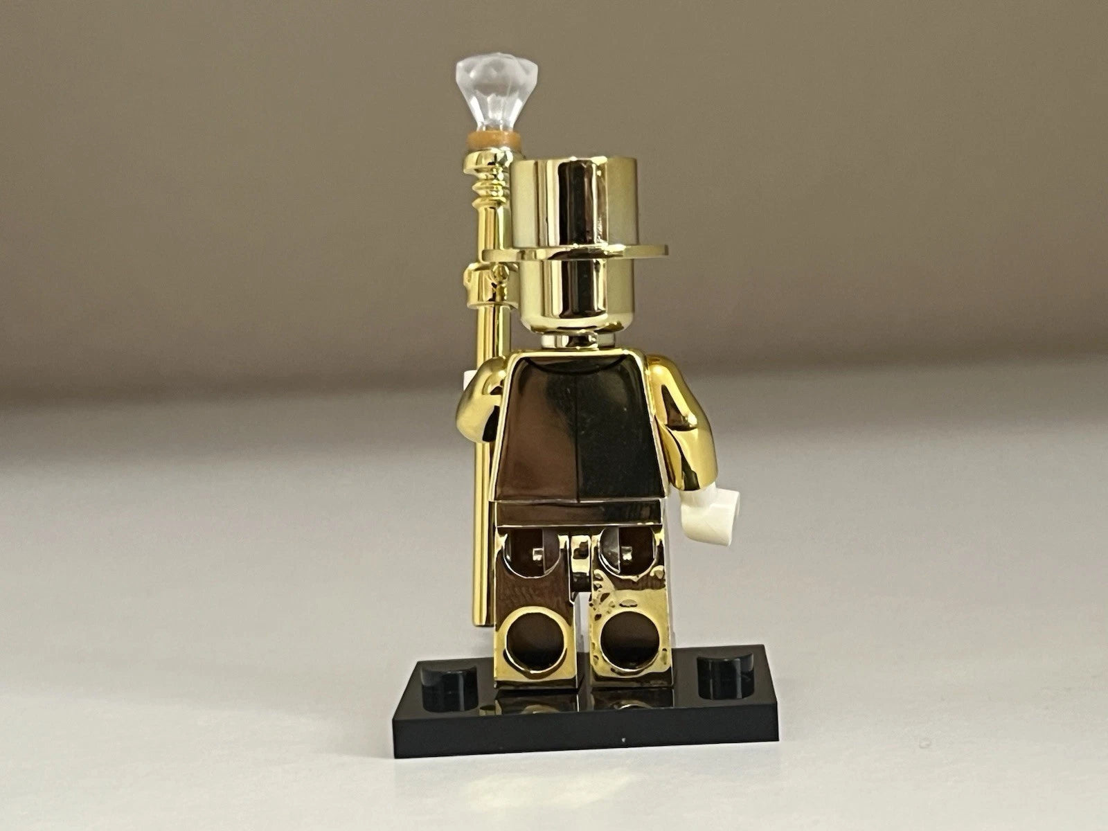 Mr. Gold Minifigure Custom Printed