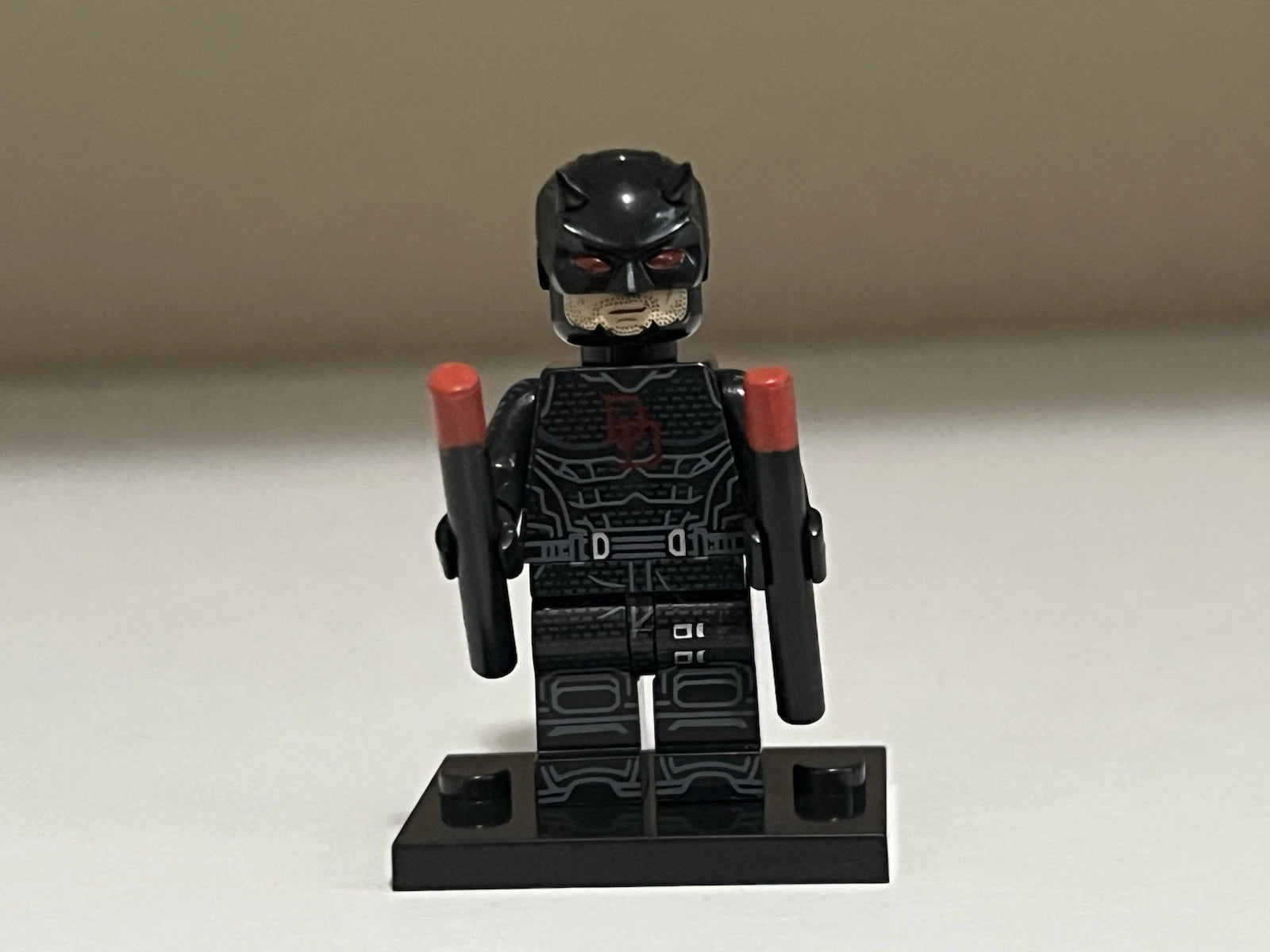 Lego Marvel Daredevil Minifigure Custom Printed