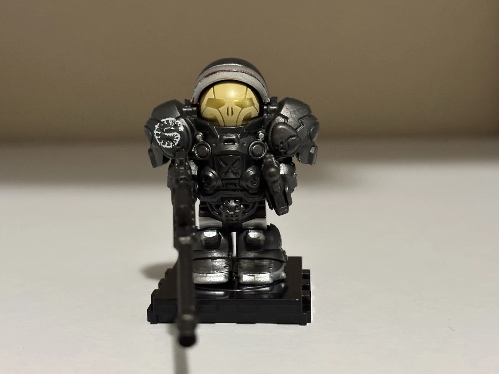 Starcraft Jim Raynor Black Marine Suit Minifigure Custom Printed