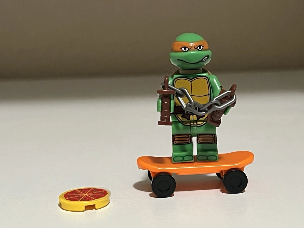 Teenage Mutant Ninja Turtles Michelangelo Minifigure Custom Printed