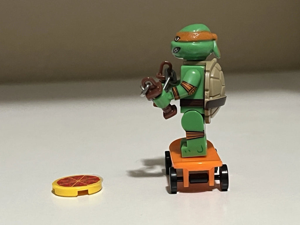 Teenage Mutant Ninja Turtles Michelangelo Minifigure Custom Printed