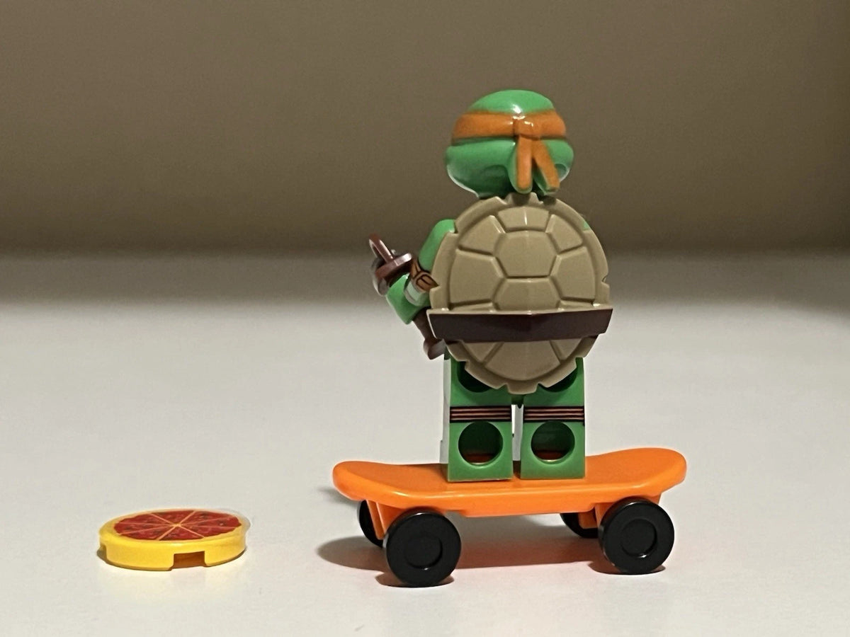 Teenage Mutant Ninja Turtles Michelangelo Minifigure Custom Printed