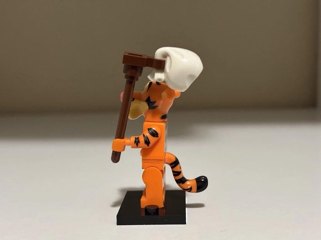 Winnie the Pooh Tigger Minifigure Custom Printed