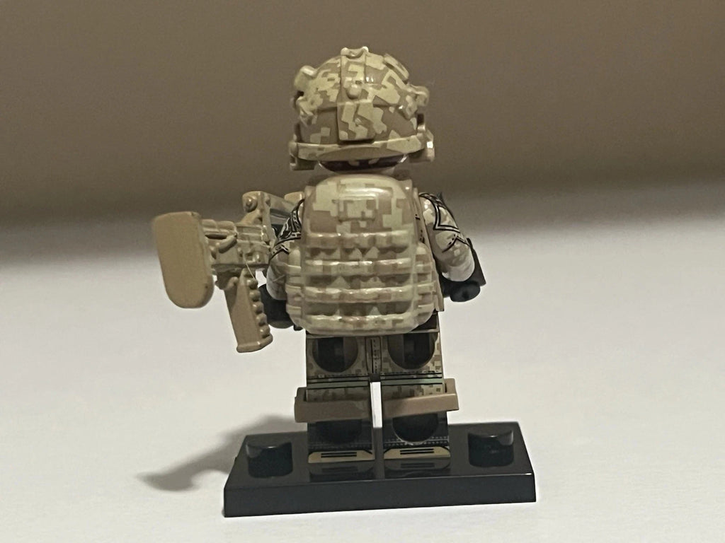 Special Forces Army Marine Soldier Military Minifigure Custom Printed