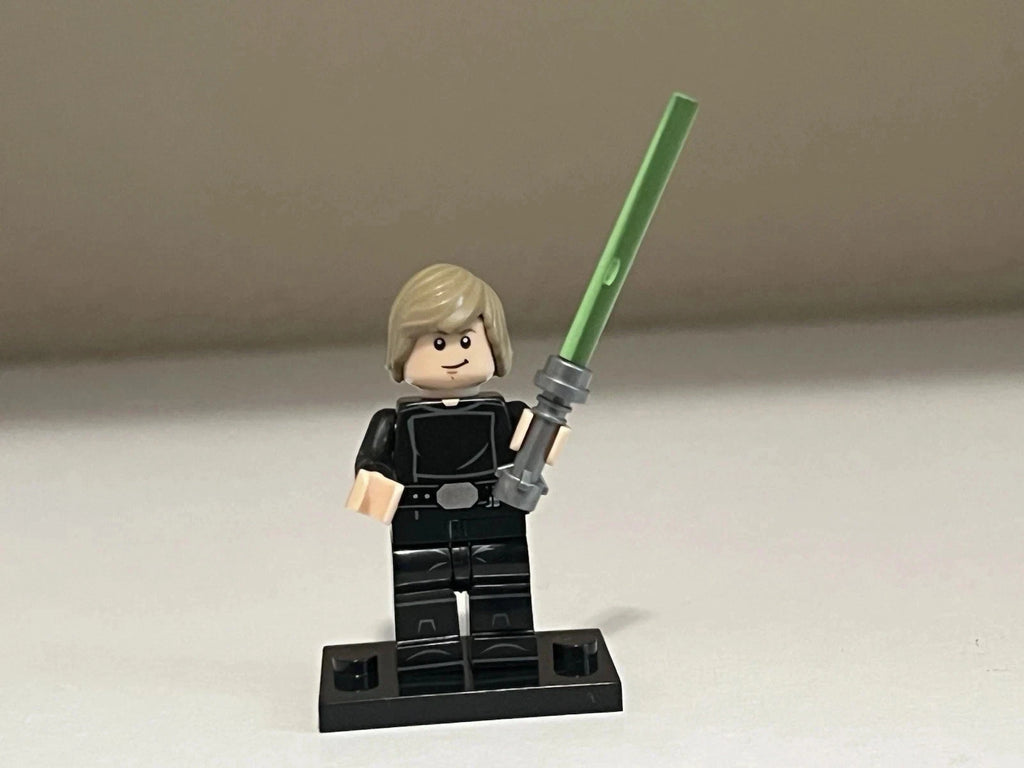 Star Wars Luke Skywalker Jedi Master Minifigure Custom Printed