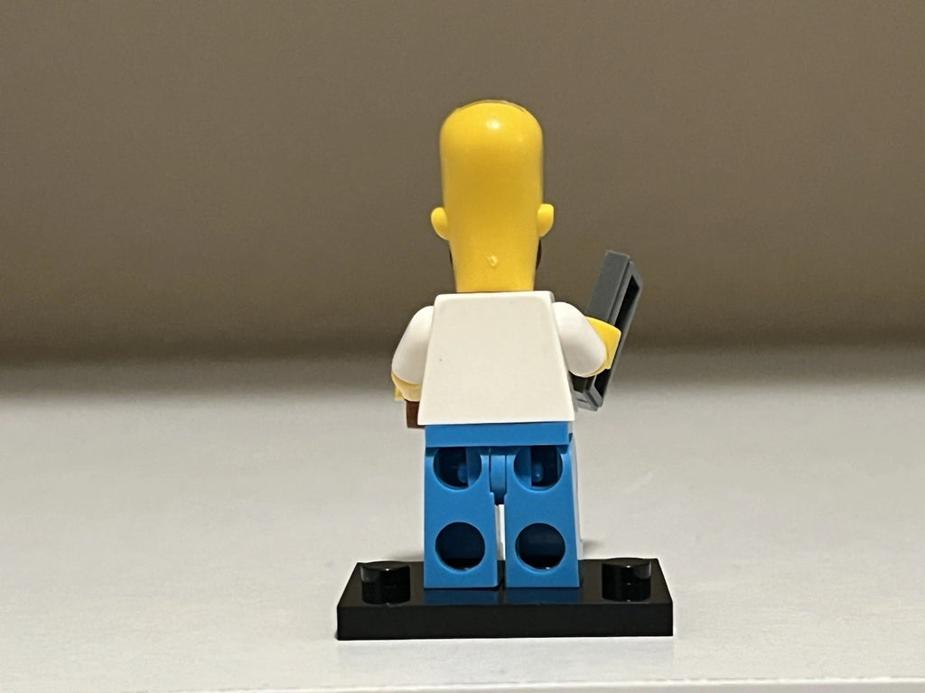 Simpsons Homer Minifigure Custom Printed