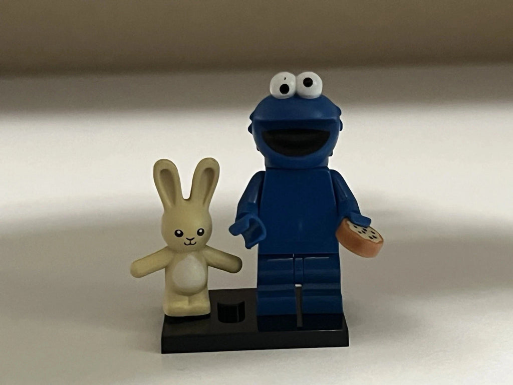 Sesame Street Cookie Monster Minifigure Custom Printed
