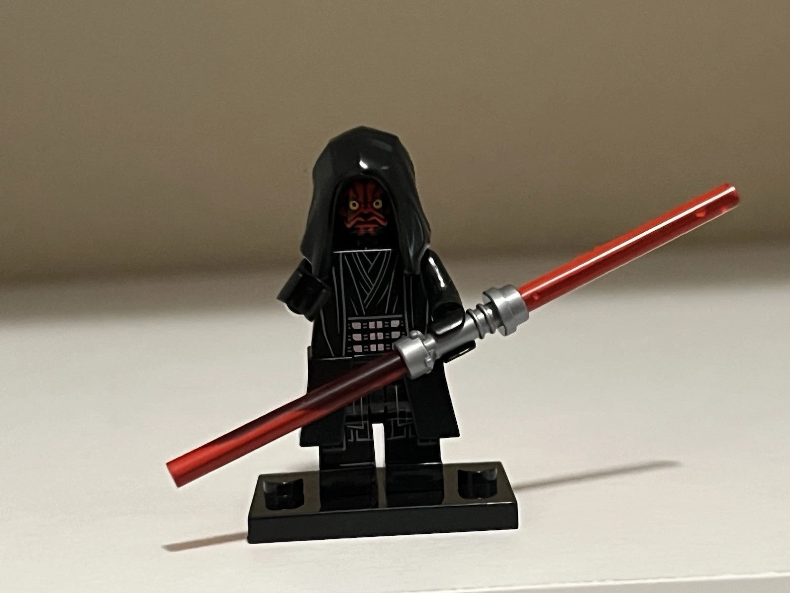 Star Wars Darth Maul Minifigure Custom Printed