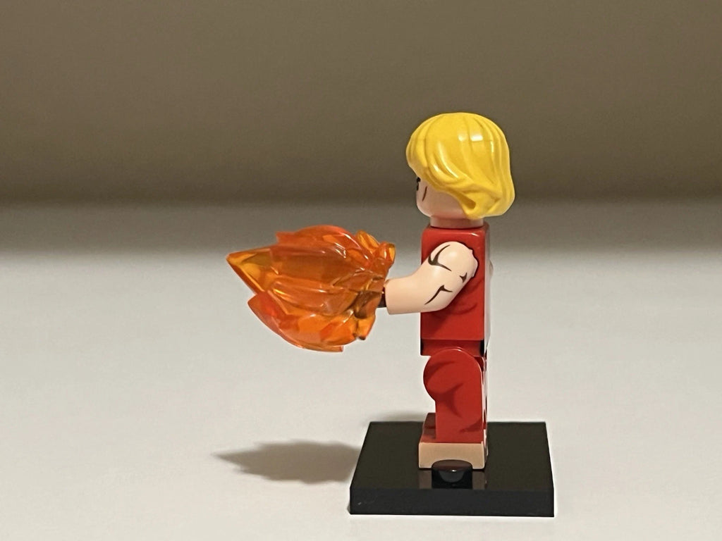 Street Fighter Ken Masters Minifigure Custom Printed