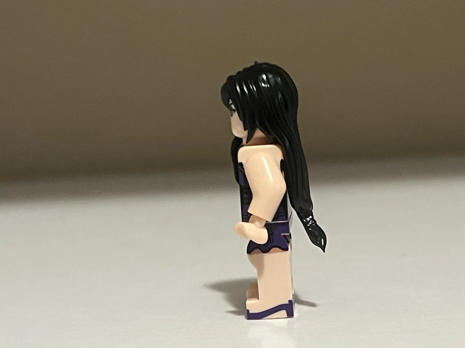 FF7 Tifa Lockhart Purple Dress Minifigure Custom Printed