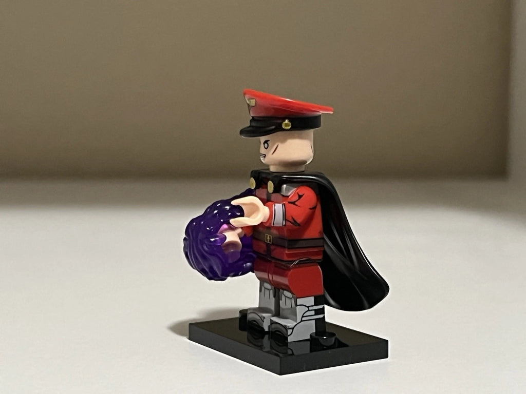 Street Fighter M. Bison Minifigure Custom Printed