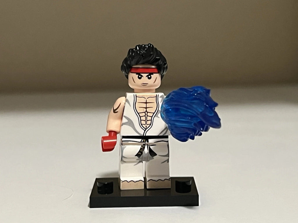 Street Fighter Ryu Minifigure Custom Printed