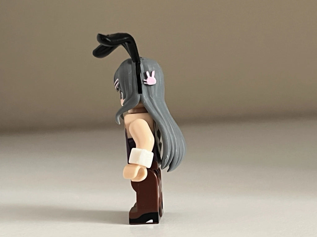 Anime Mai Sakurajima Bunny Girl Senpai Minifigure Custom Printed