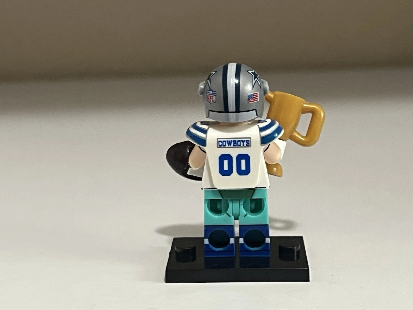 Dallas Cowboys Football Player Minifigure Custom Printed