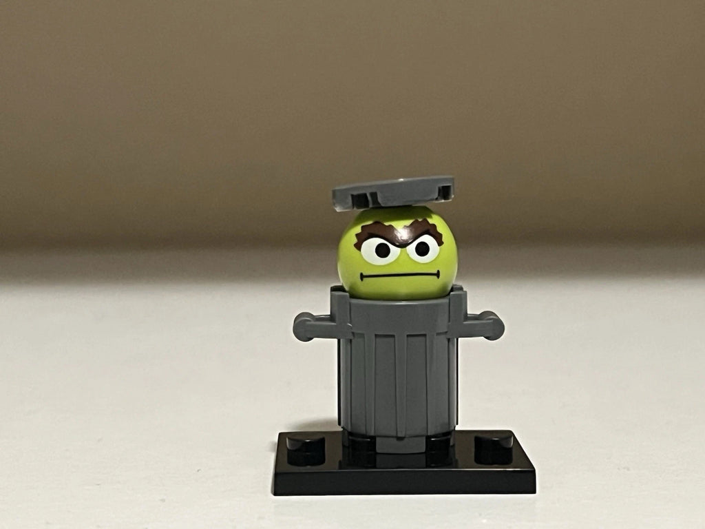 Sesame Street Oscar the Grouch Minifigure Custom Printed