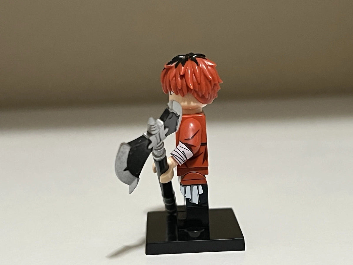 Anime Frieren Stark the Warrior Minifigure Custom Printed