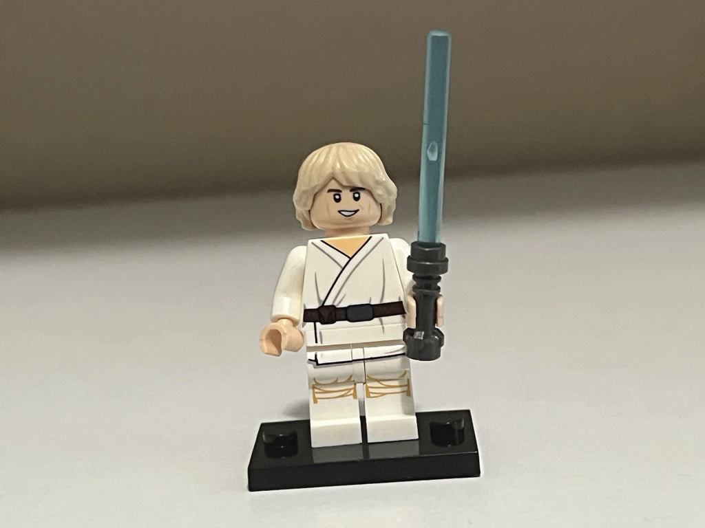 Star Wars Luke Skywalker Jedi Master Minifigure Custom Printed