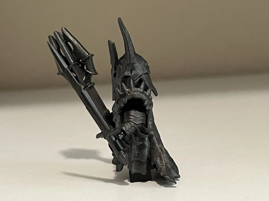 Lord of the Rings Dark Lord Sauron Minifigure Custom Printed