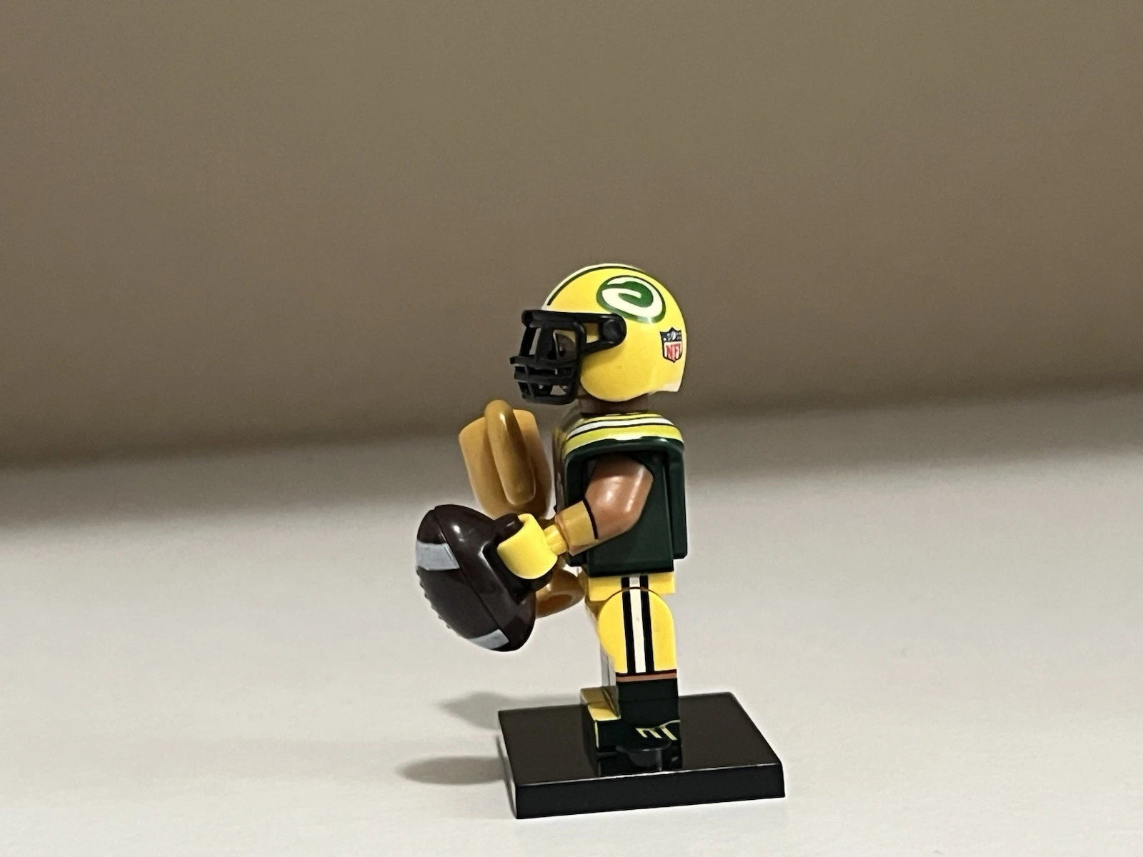 Green Bay Packers Football Player Minifigure Custom Printed