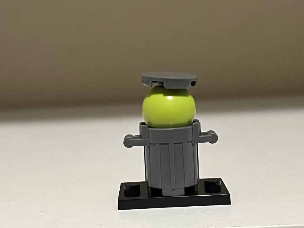 Sesame Street Oscar the Grouch Minifigure Custom Printed