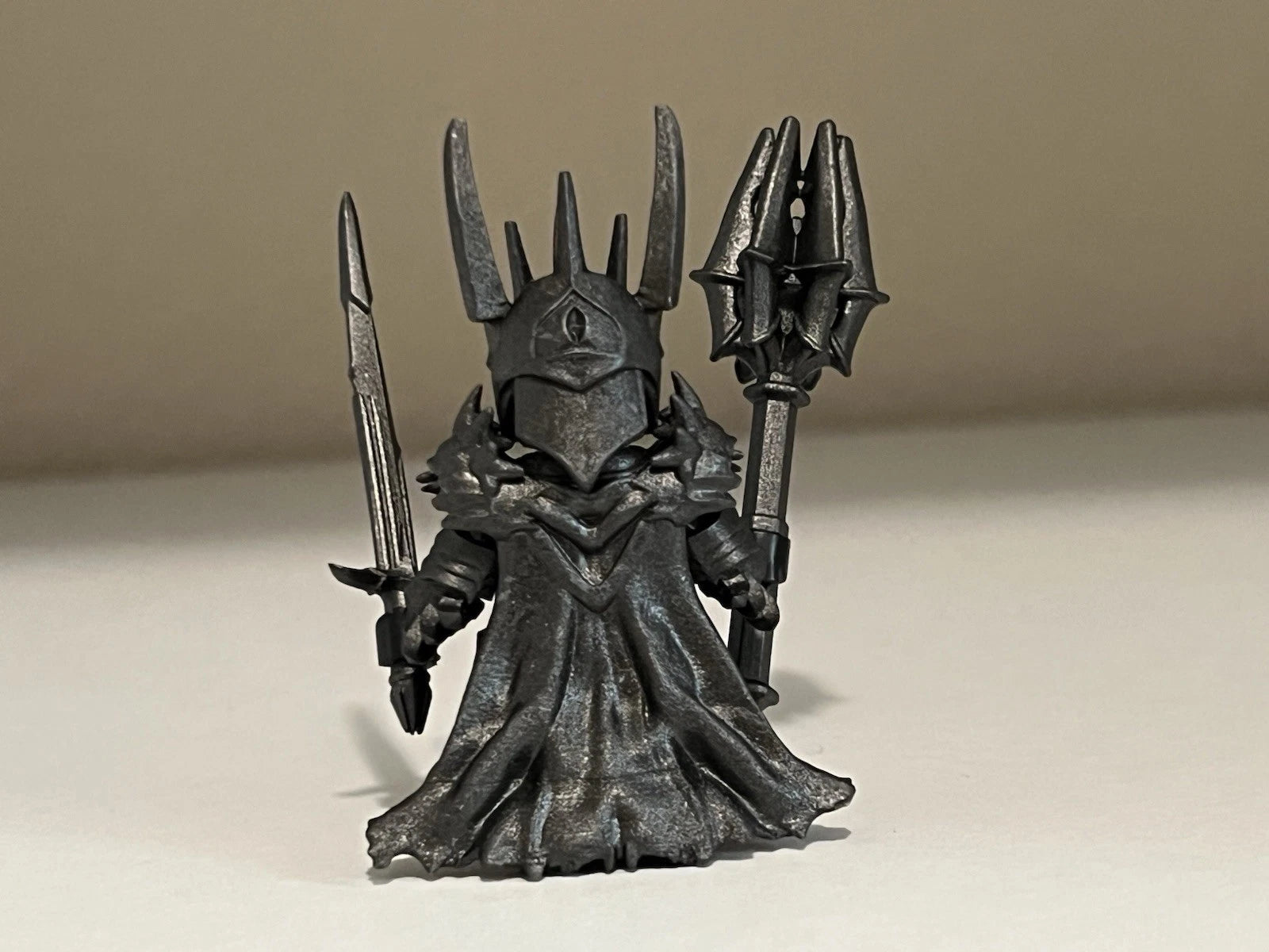 Lord of the Rings Dark Lord Sauron Minifigure Custom Printed