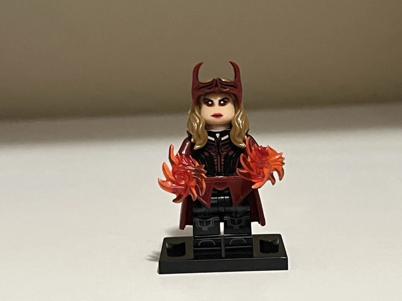 Marvel Wanda Scarlet Witch Minifigure Custom Printed
