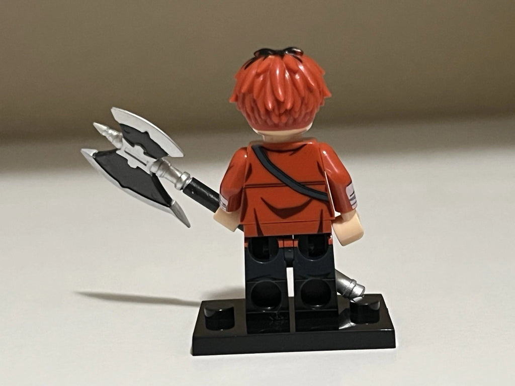 Anime Frieren Stark the Warrior Minifigure Custom Printed